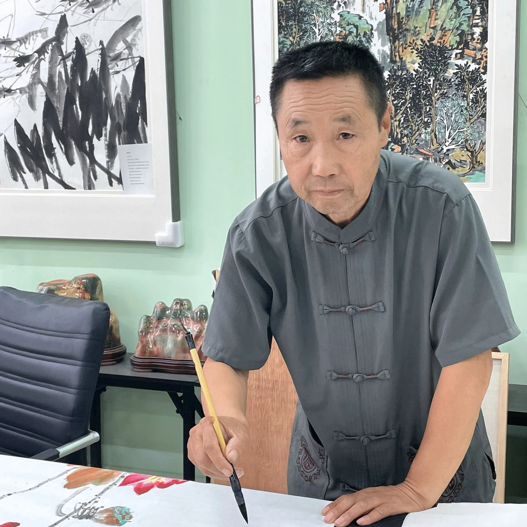 乔常仁老师精品8平尺-仿古山水（随机）