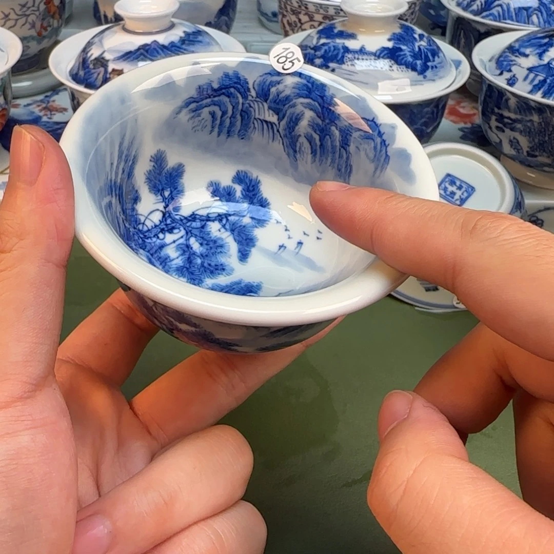 彦祖纯手工手工手绘茶具185