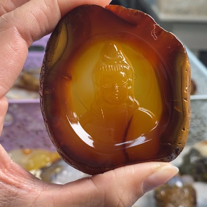 玛瑙/玉髓吊坠(不含链)未镶嵌