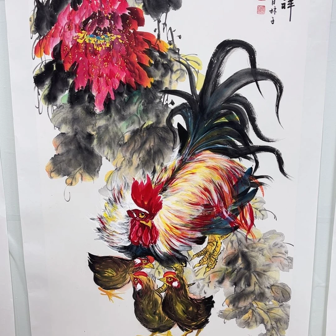 国画宣纸国画纯手绘作品