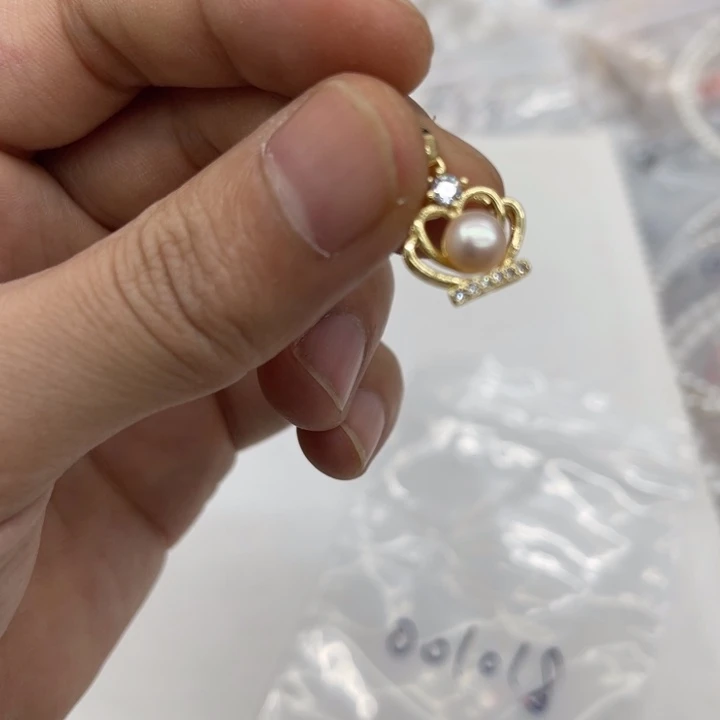 淡水珍珠未镶嵌颈饰001018