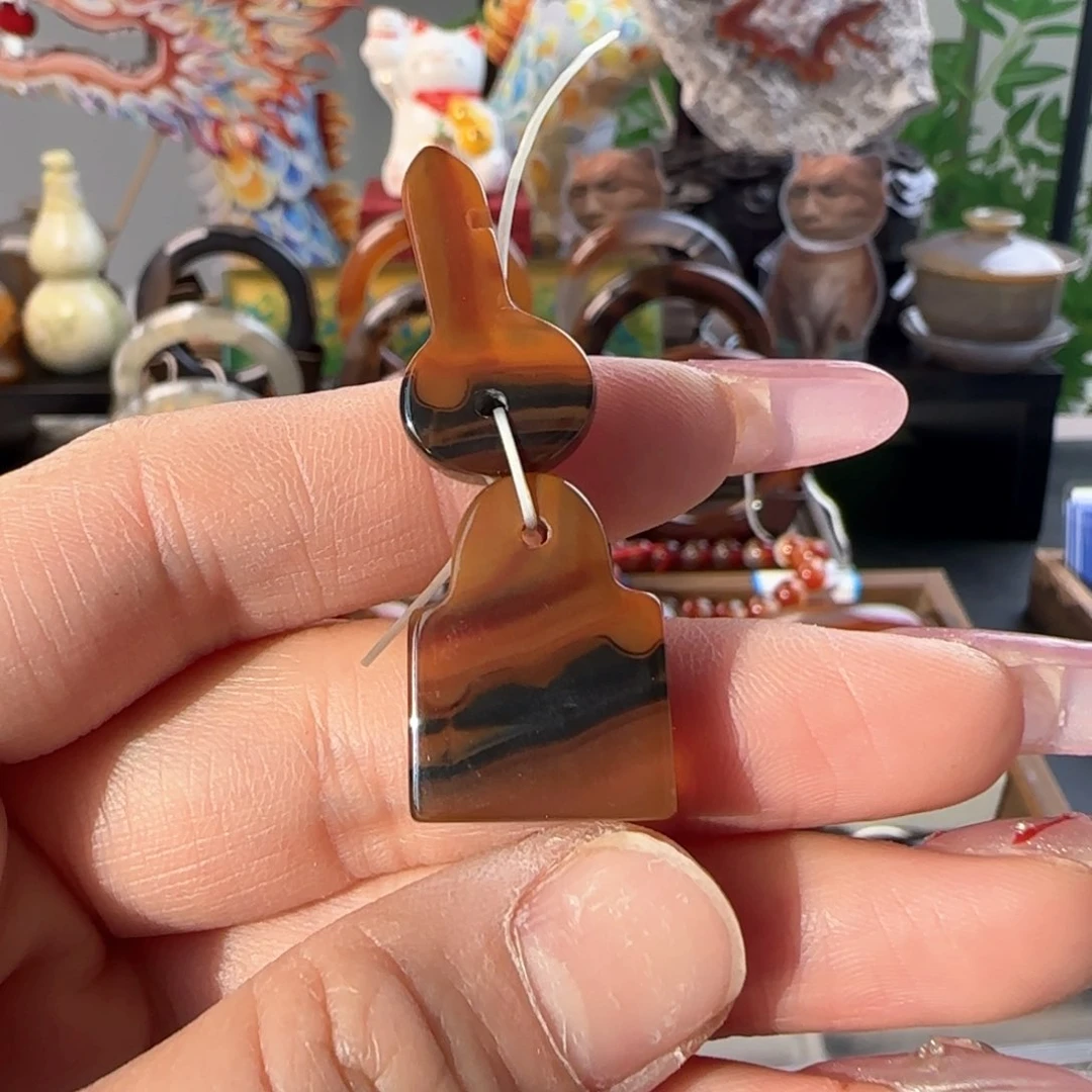 玛瑙/玉髓手镯未镶嵌暖**枫