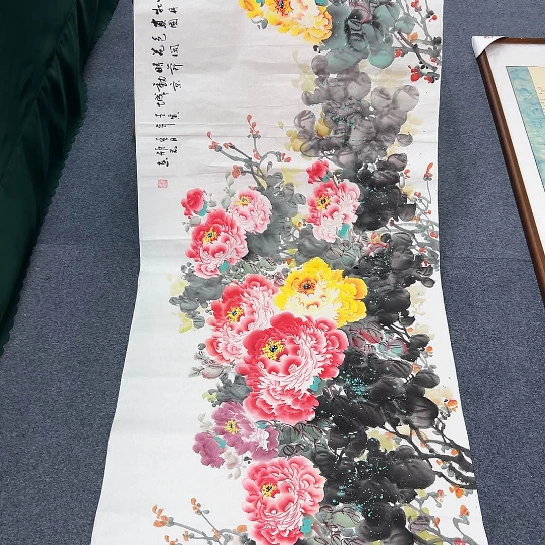 国画宣纸国画纯手绘作品