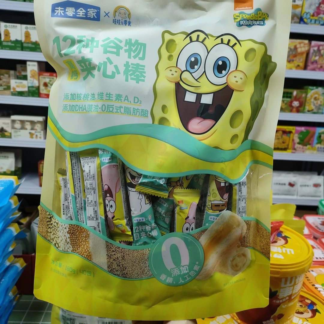 未零全家12种谷物夹心棒