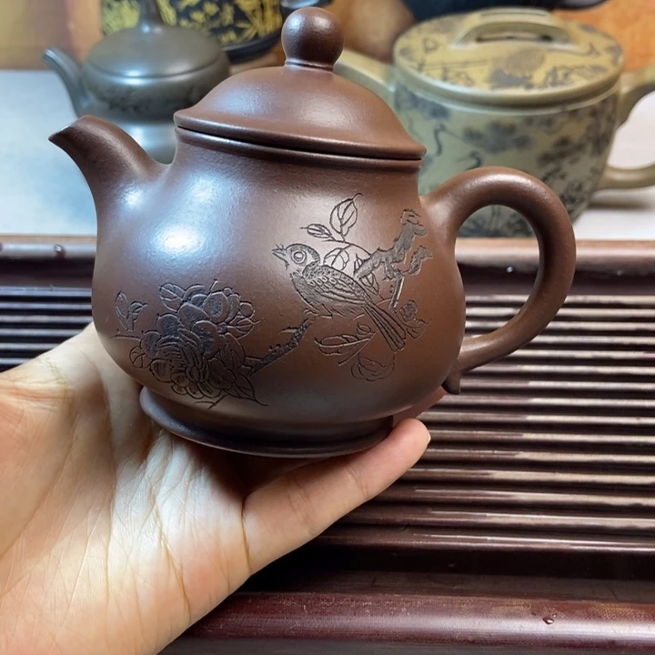 茶壶紫砂紫砂全手工定制