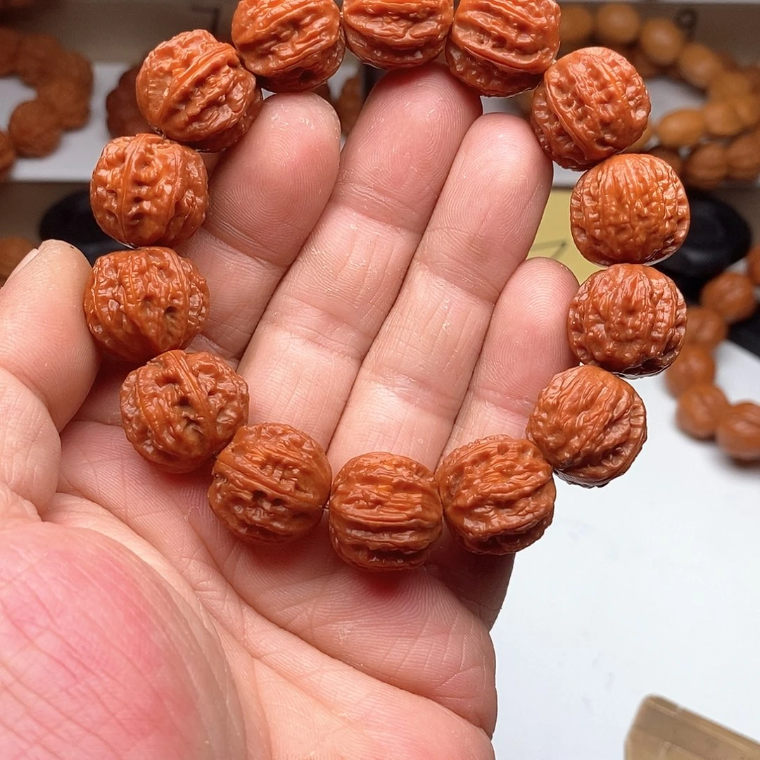 木质类文玩核桃1.9八棱
