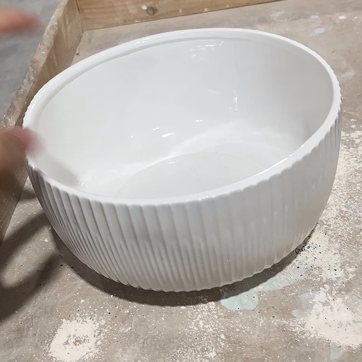 有孔！陶瓷花盆全场10包邮（瑕疵款