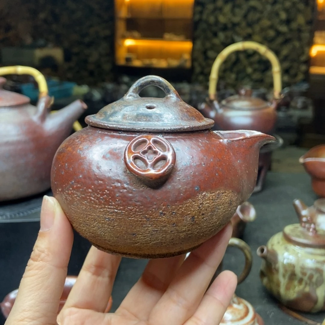 紫砂柴烧紫砂茶具