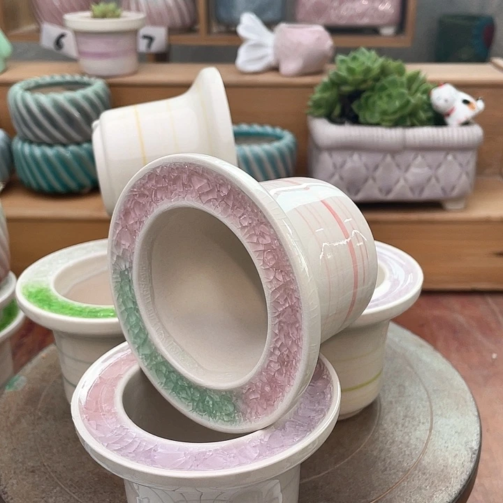 9*6.7 半手工花盆浮力炸