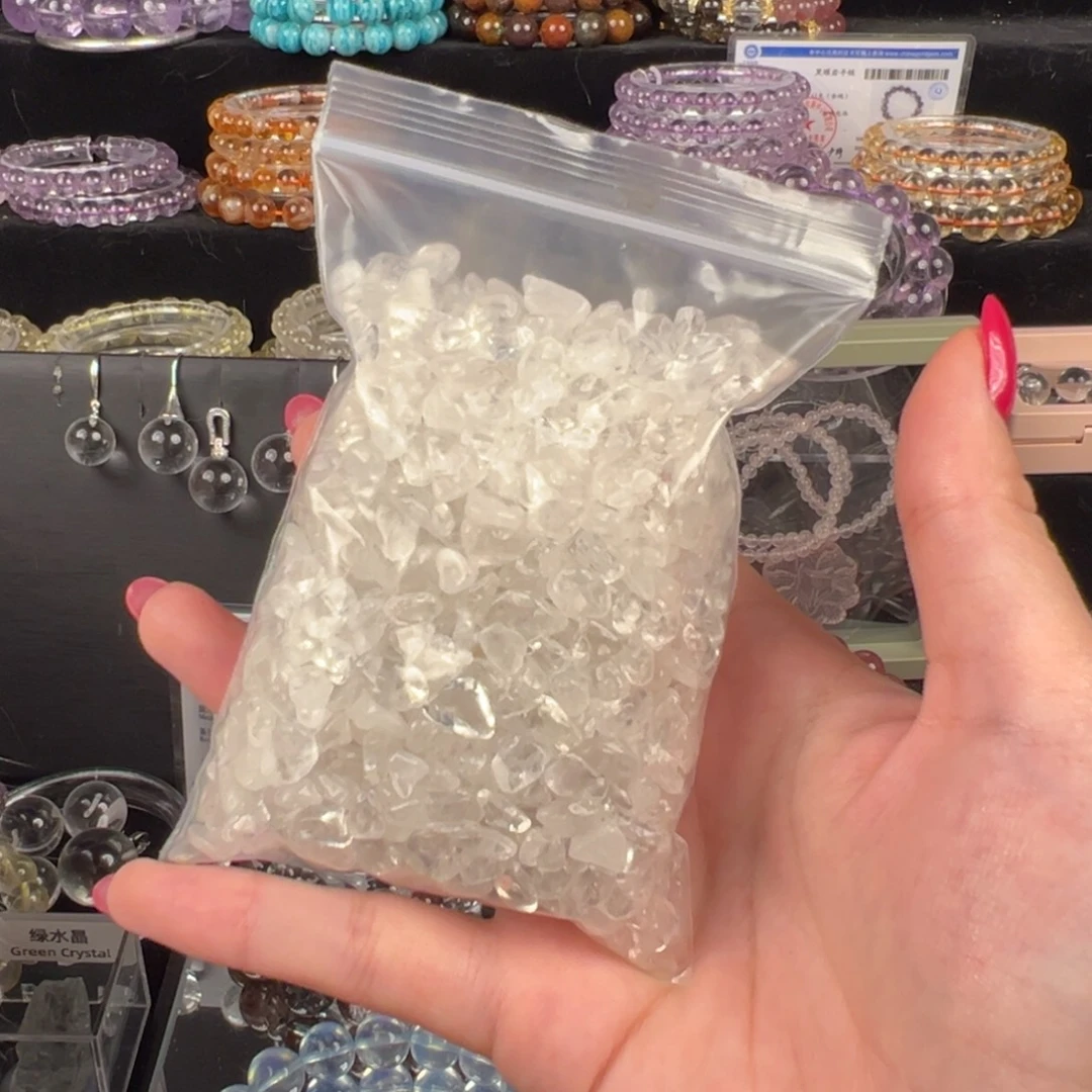 水晶手串未镶嵌消磁石