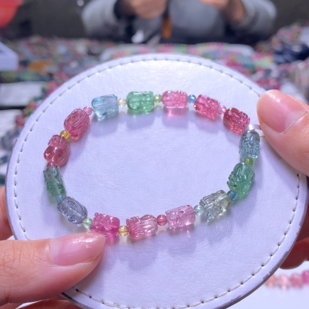 【闪购商品】未镶嵌手串碧玺明*?