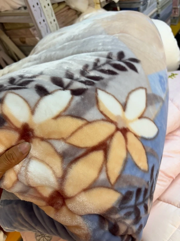 法兰绒绒冬被 冬季保暖双人