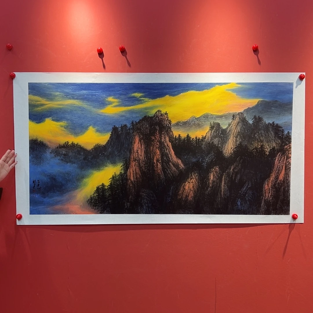 国画曹根建国画作品