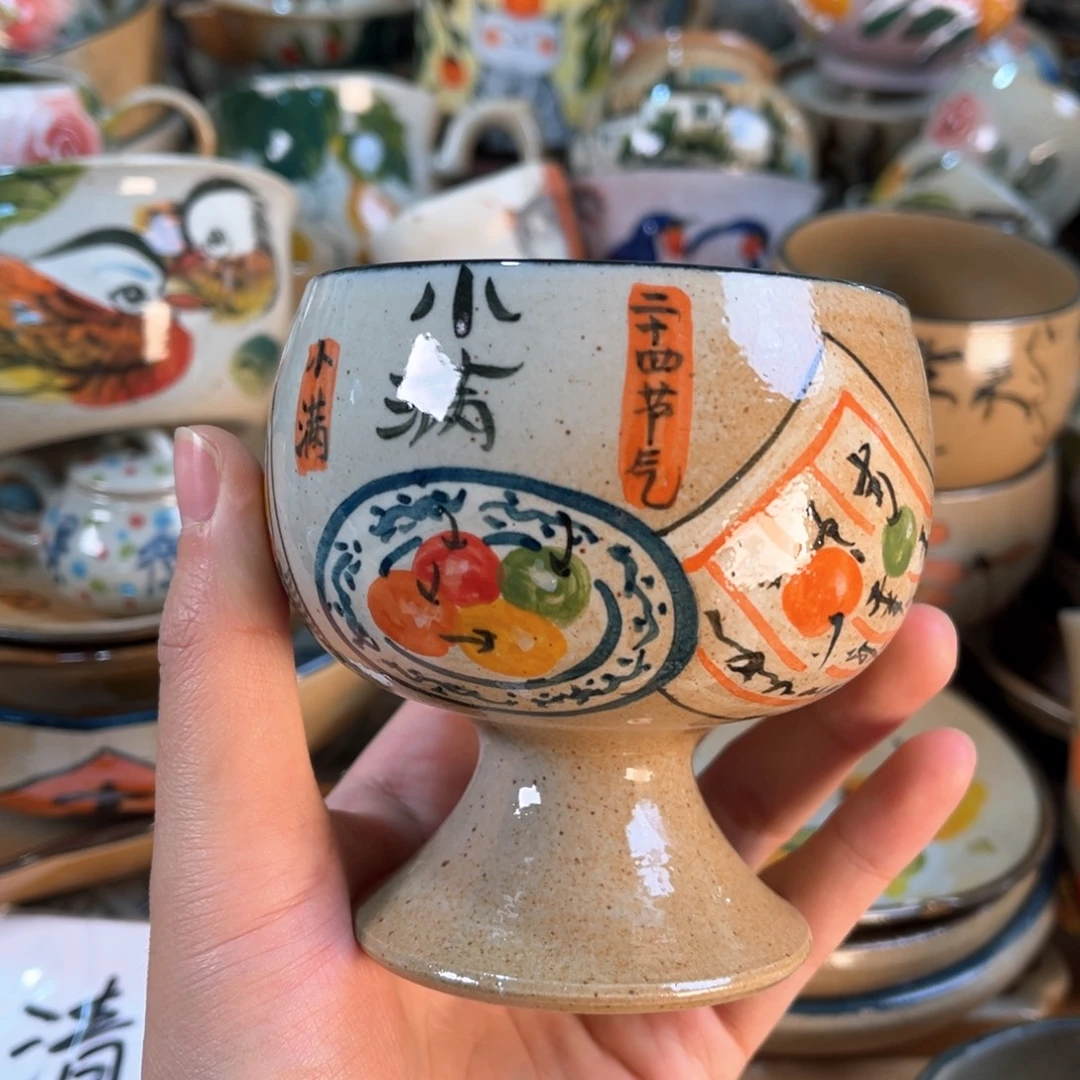 景德镇手工手绘杯