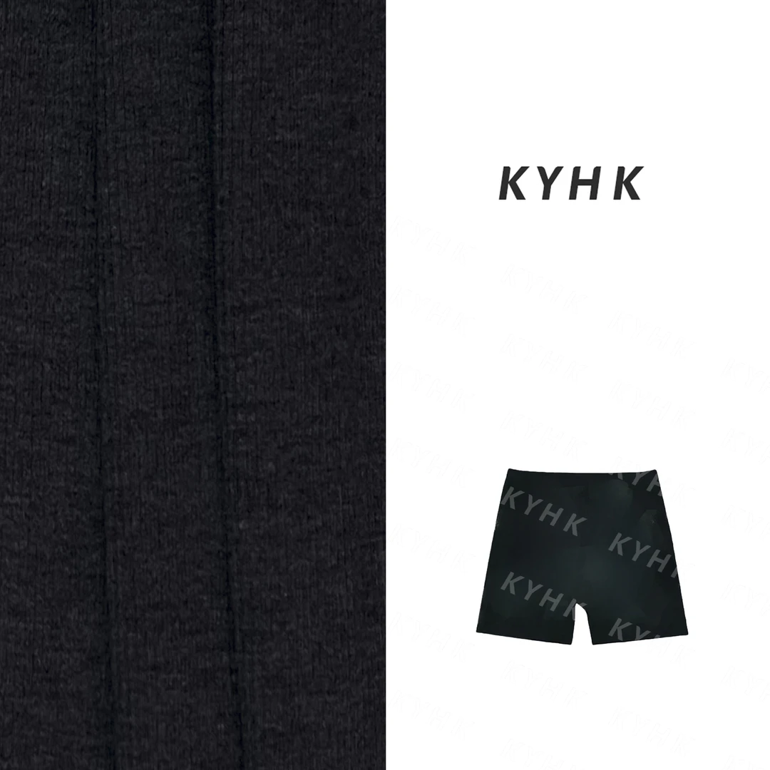 KYHK简约休闲纯色百搭打底修身瑜伽短裤250537