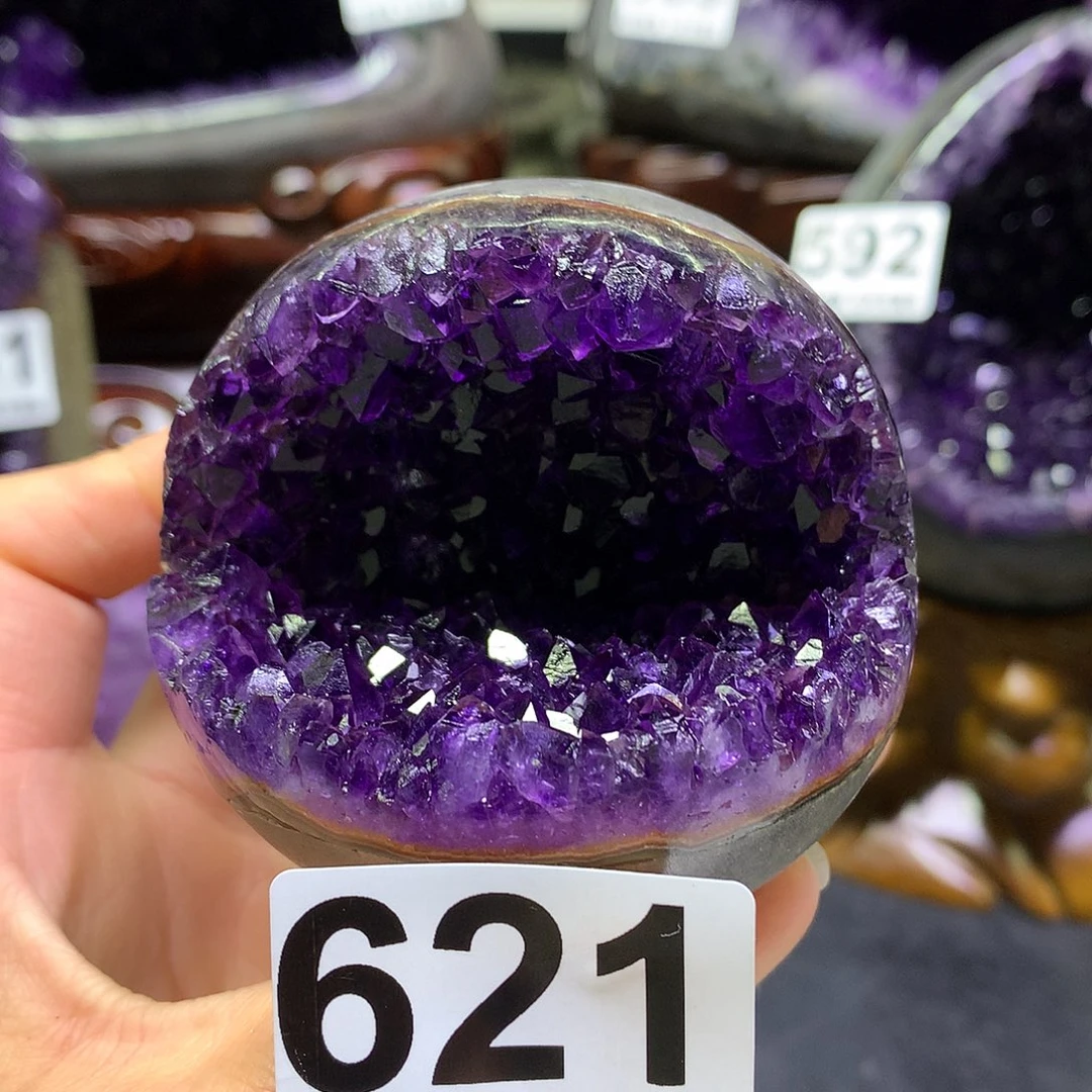 ****灵未镶嵌摆件水晶水晶摆件m