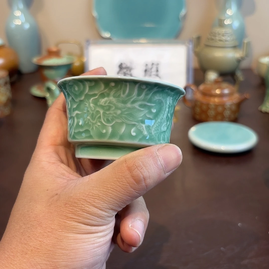 瓷片龙泉青瓷福利青瓷