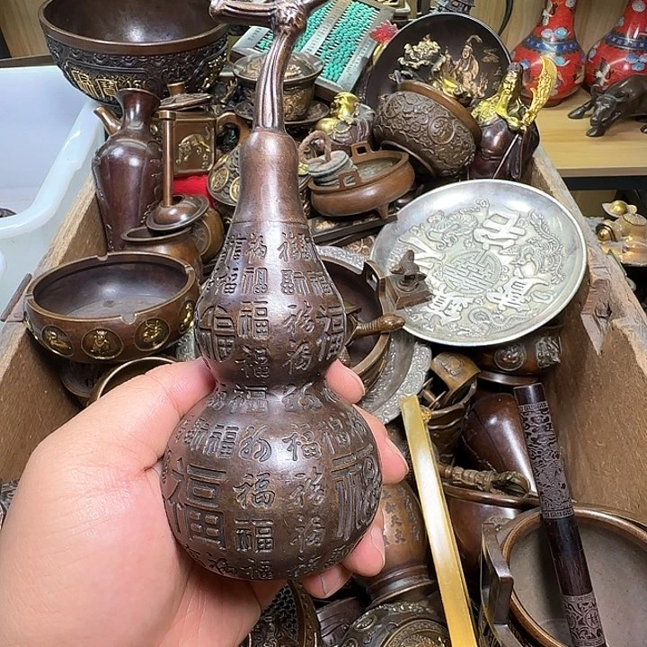 铜器办公室茶室摆件