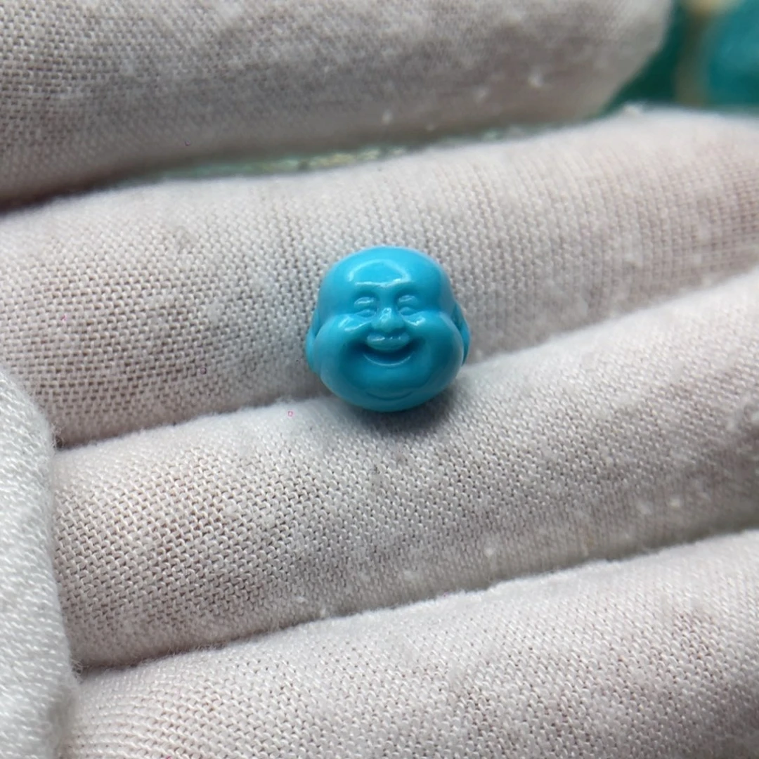 绿松石未镶嵌颈饰卡10.6