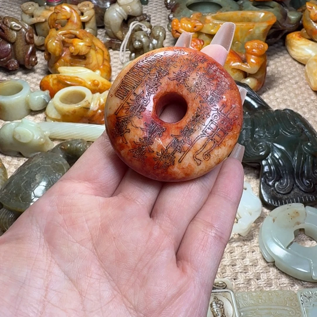 白玉菩提吊坠挂件