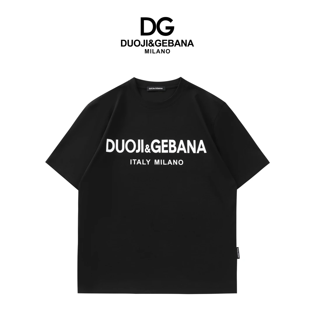 DUOJI&GEBANA/多基戈巴拿25年经典品牌胶印男士短袖-DG2501T129