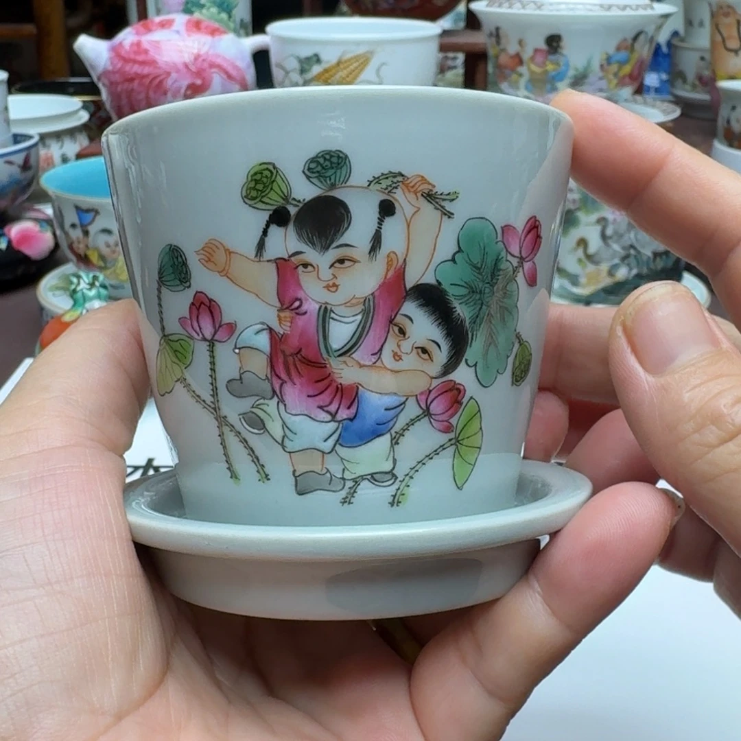 景德镇手工手绘展示