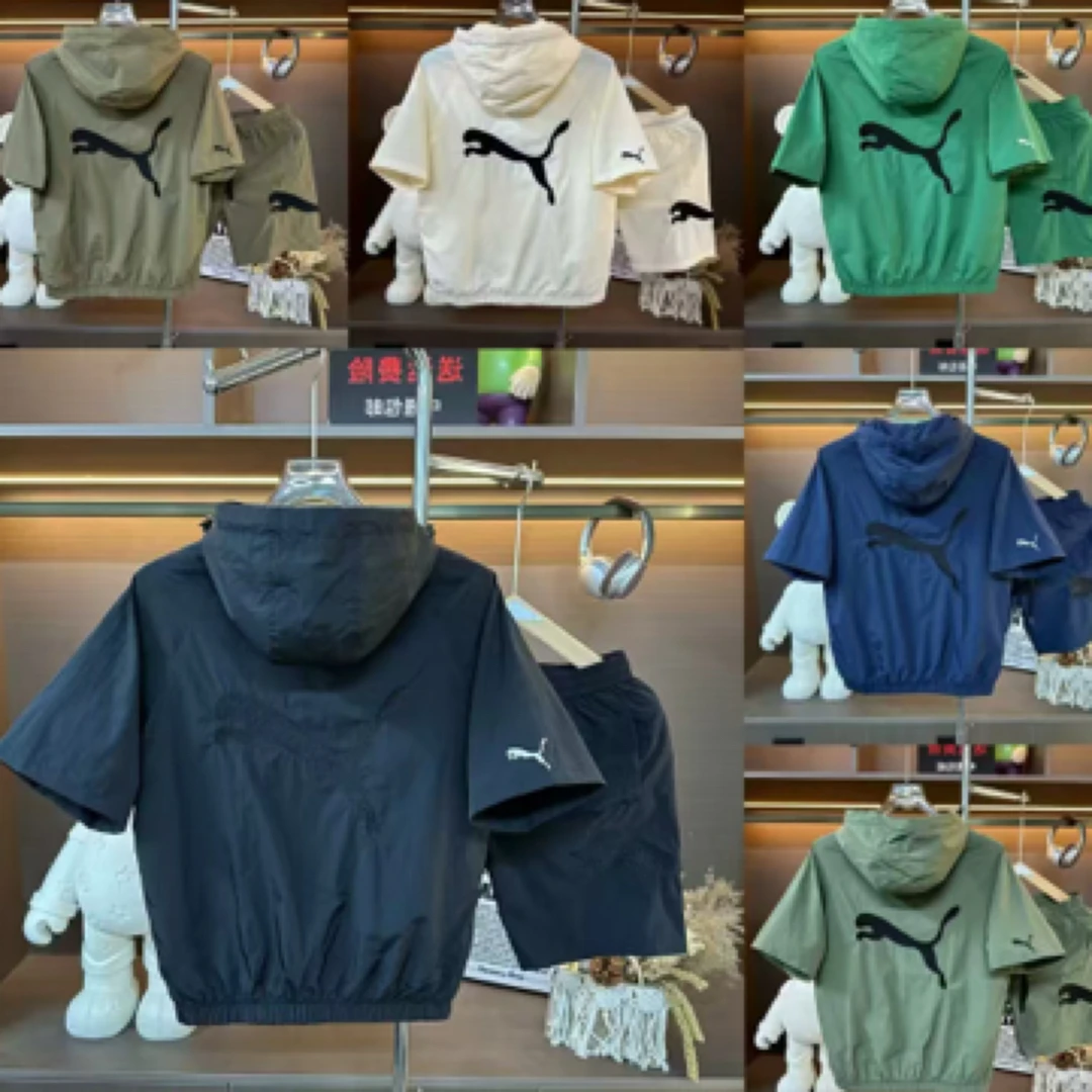 【潸潸潮流】25年新款休闲时尚套装潮流男士运动9819