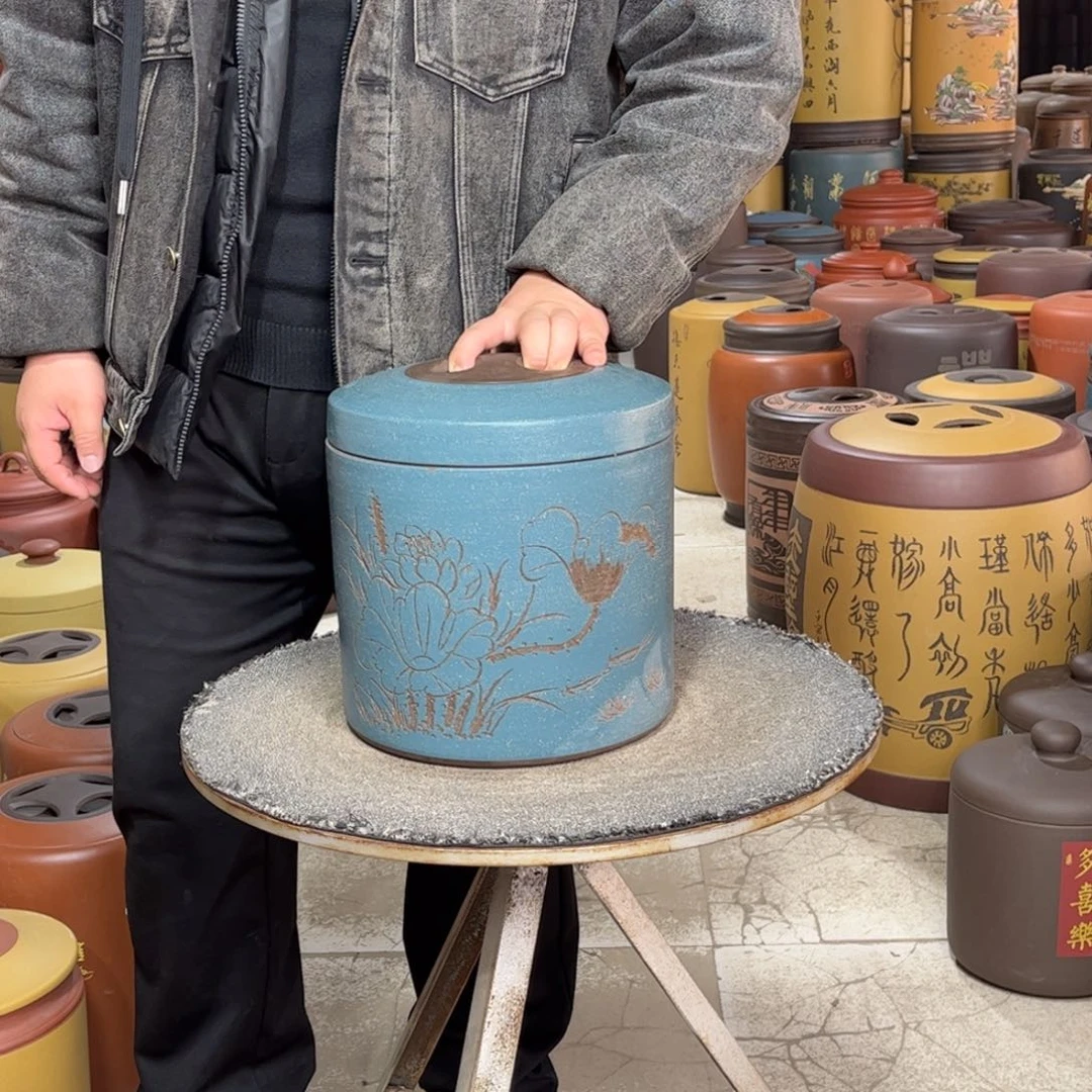 紫砂茶叶罐茶叶罐
