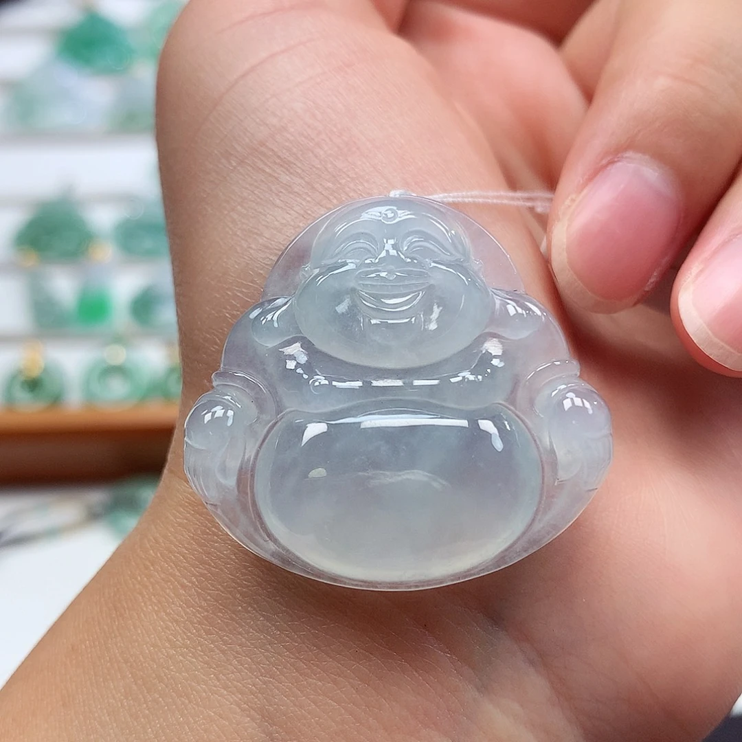 翡翠未镶嵌吊坠(不含链)32.3-34.3-6