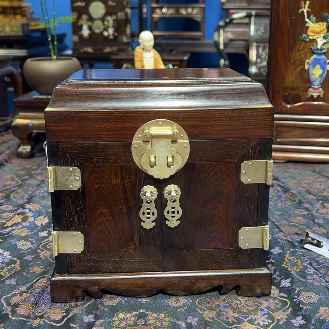 【闪购商品】红酸枝木类成套家具官皮箱