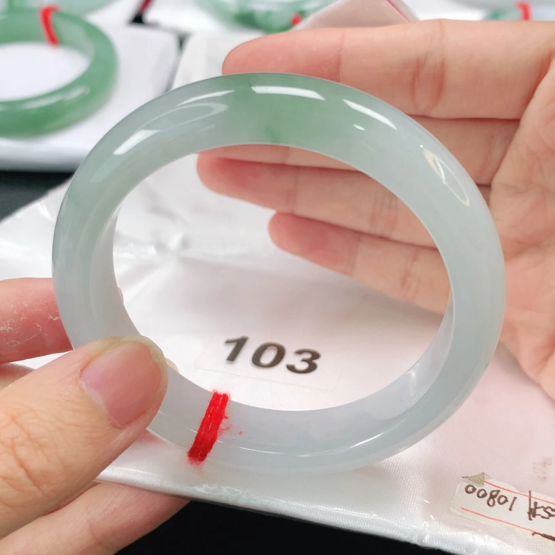 未镶嵌手镯翡翠缅甸54.5