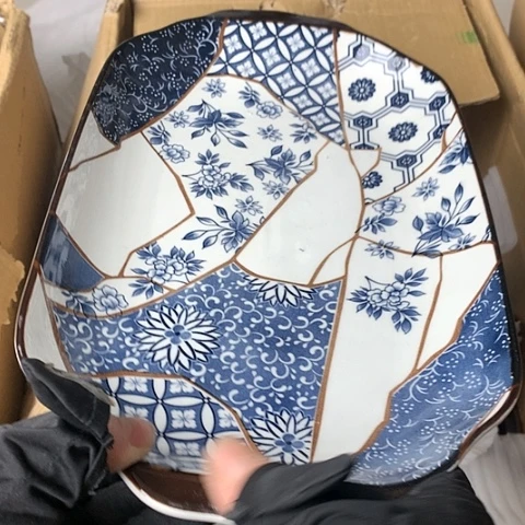 盘陶瓷制品满25拼单发货默认微瑕