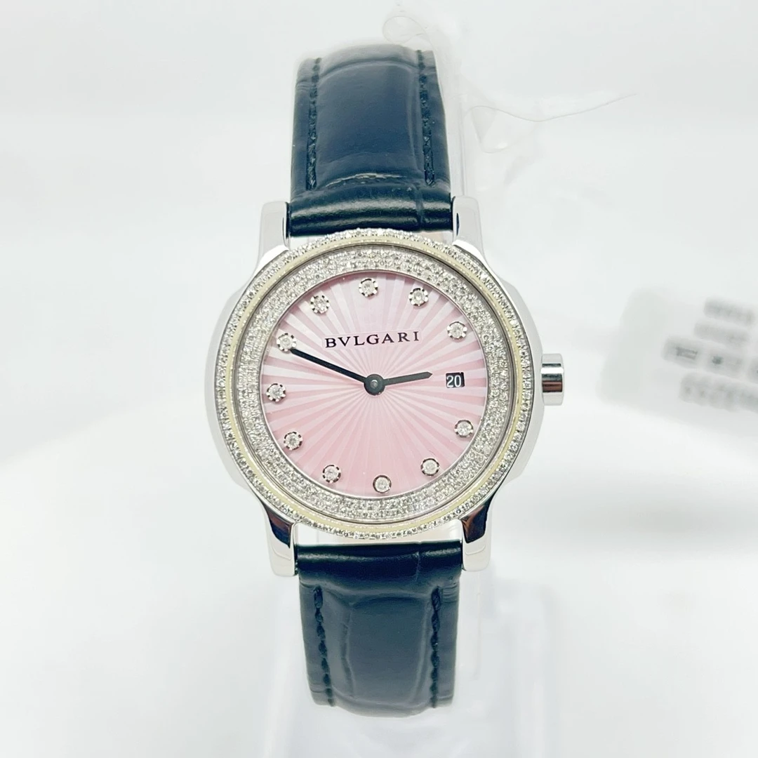 99新 BVLGARI/宝格丽 石英腕表 后钻29/公价56999/jm3256