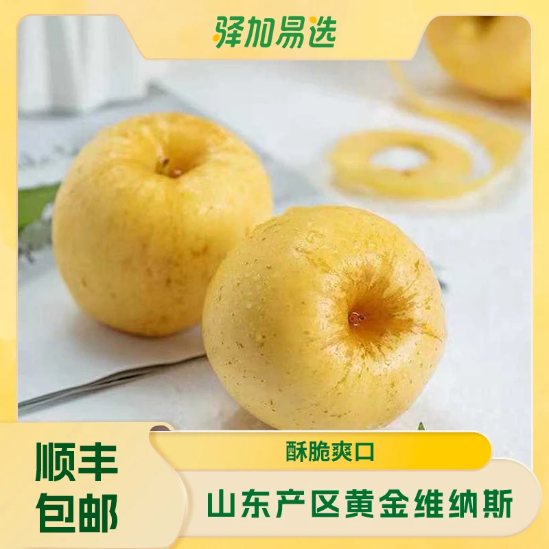 【乐乐妈专属】【山东黄金维纳斯苹果】酥脆爽口，当季水果，果香浓郁