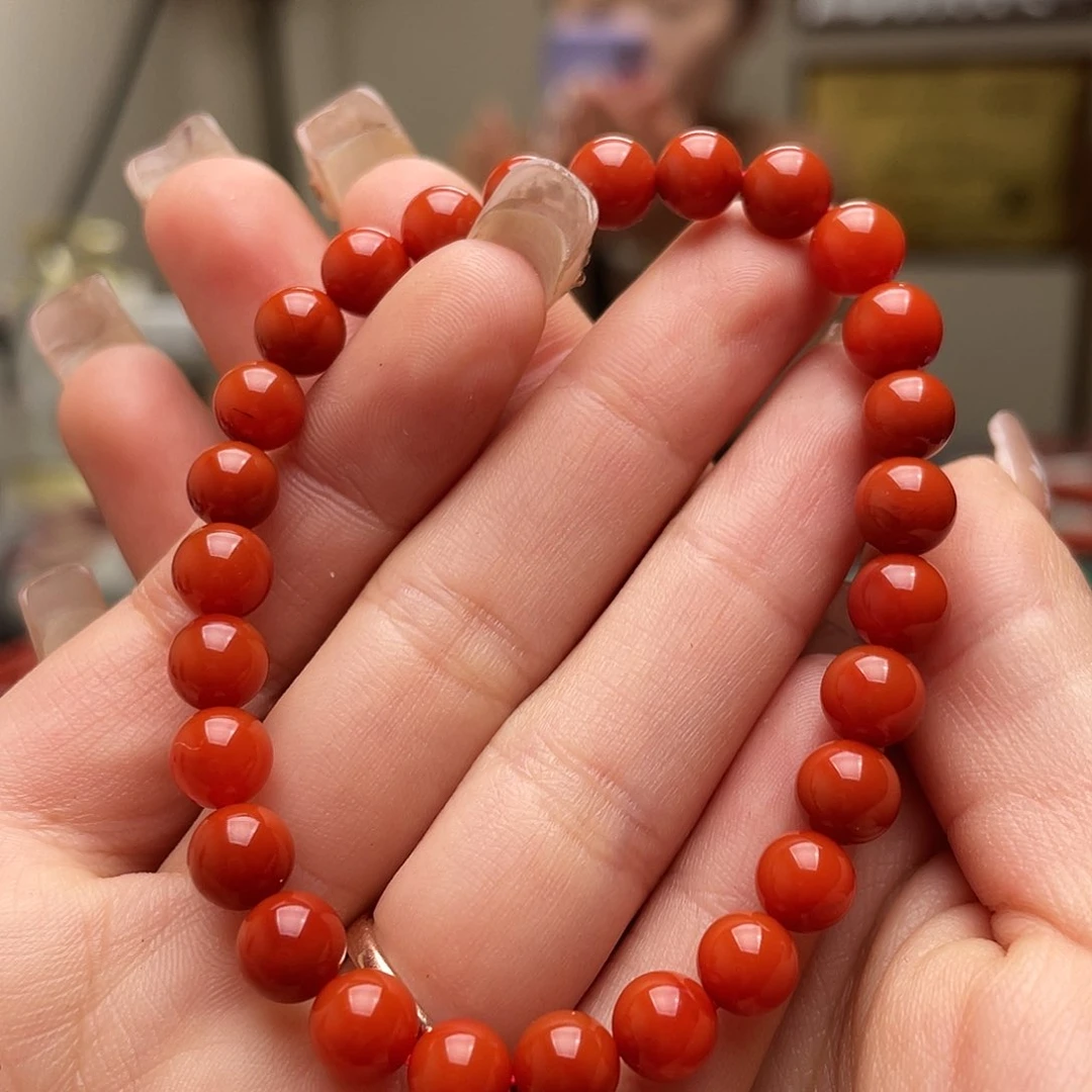 南红玛瑙手链未镶嵌熙**姨