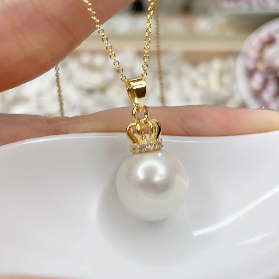 淡水珍珠合金吊坠(赠链)