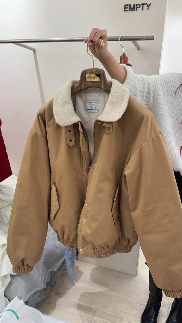 东大门正品加绒外套