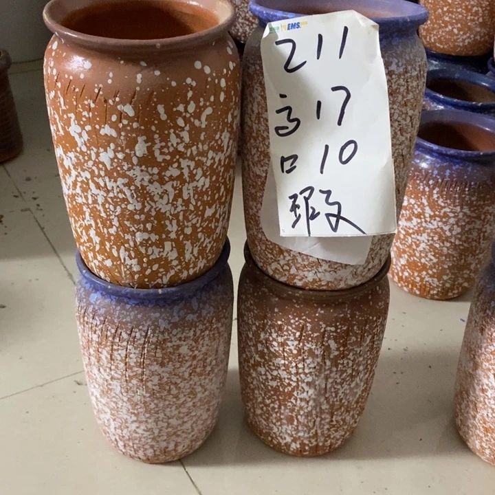 粗陶红陶绿植花盆212