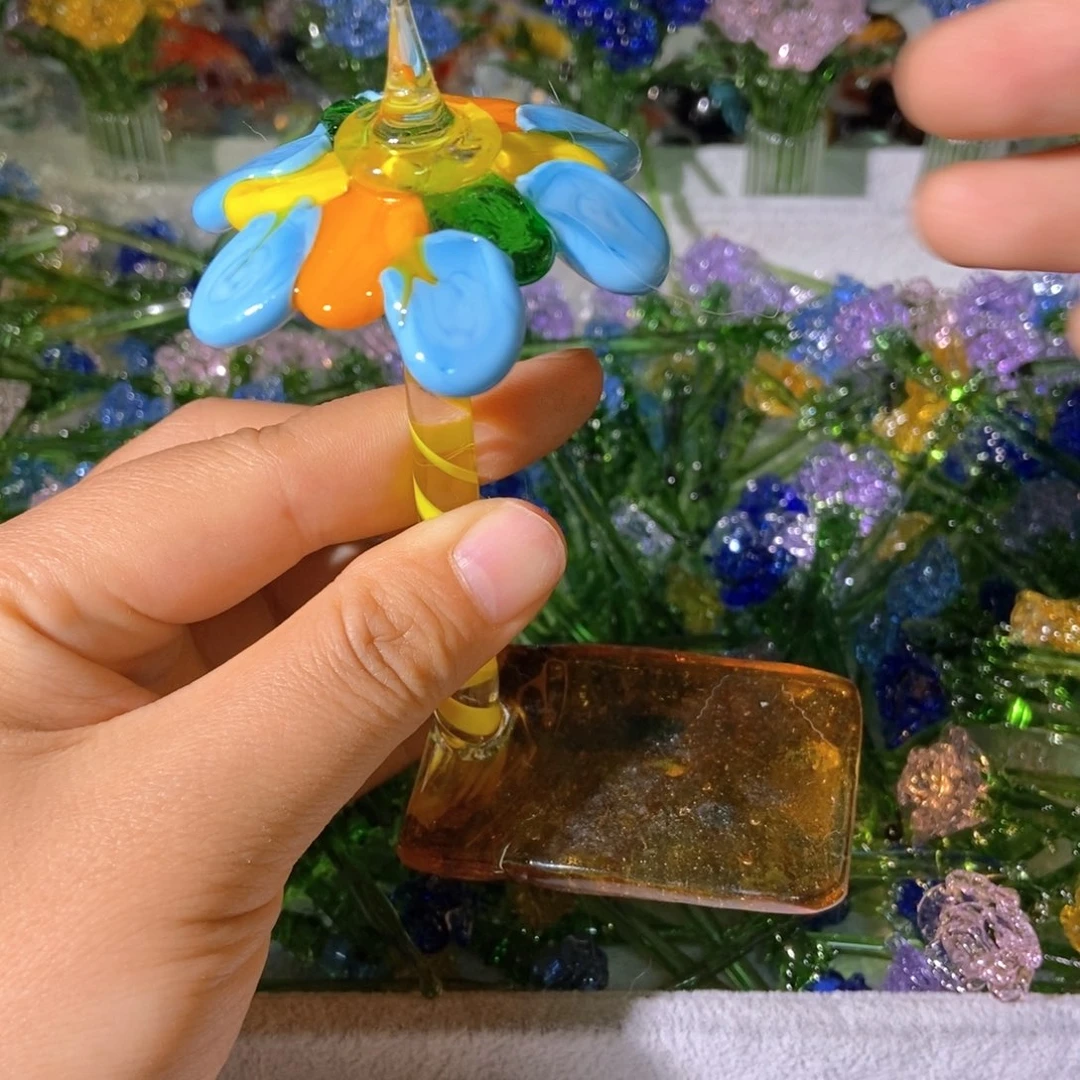 琉璃手工艺品有瑕