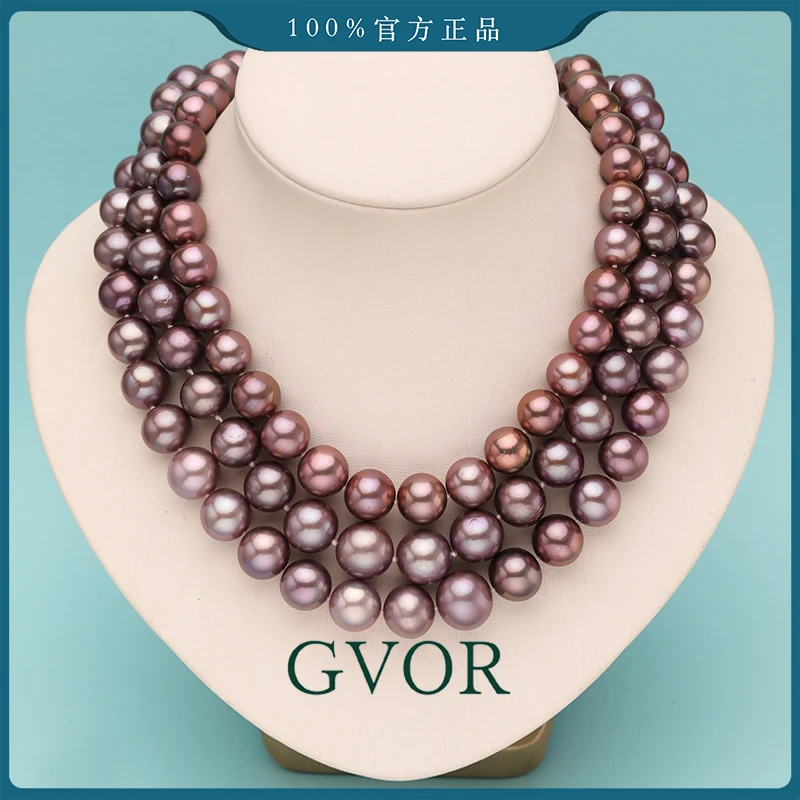 【源头】淡水紫珠满珠串链梦幻气质【多样性发一】9-11mm A1614