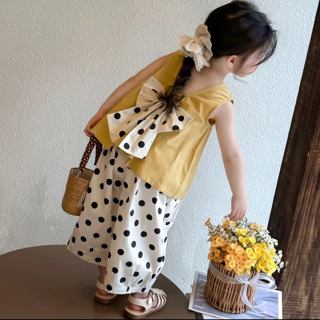 洋气网红时髦时尚韩版儿童女童夏季童装套装适用通用年龄女童夏