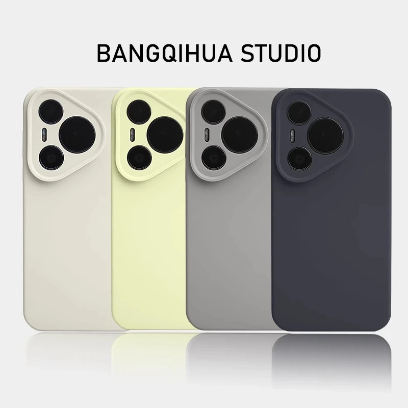 适用华为pura70pro+手机壳pura80pro+液态硅胶mate60pro亲肤手感