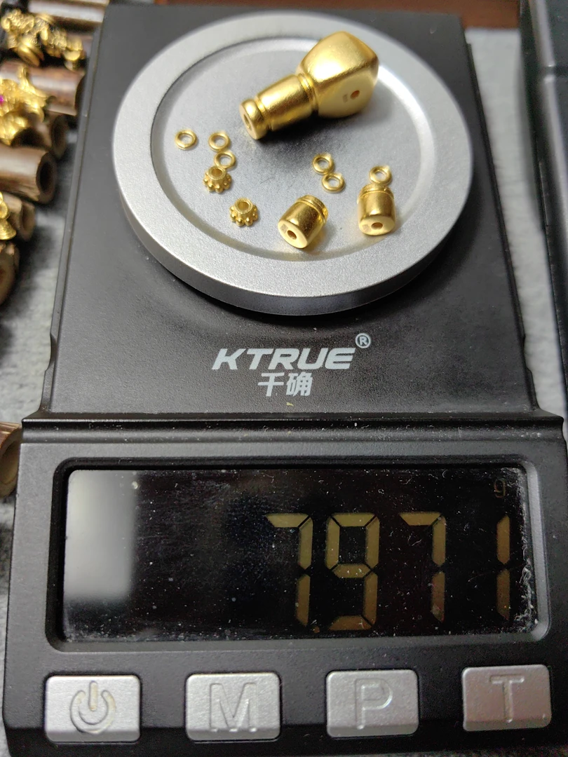 足金999三通弟子珠黄金文玩配饰