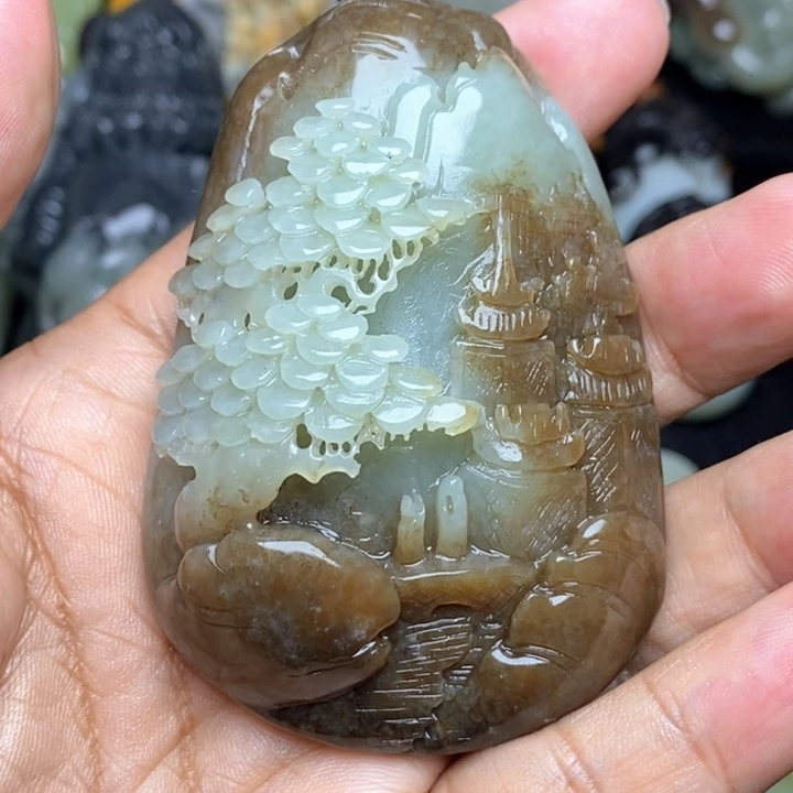 颈饰未镶嵌和田玉