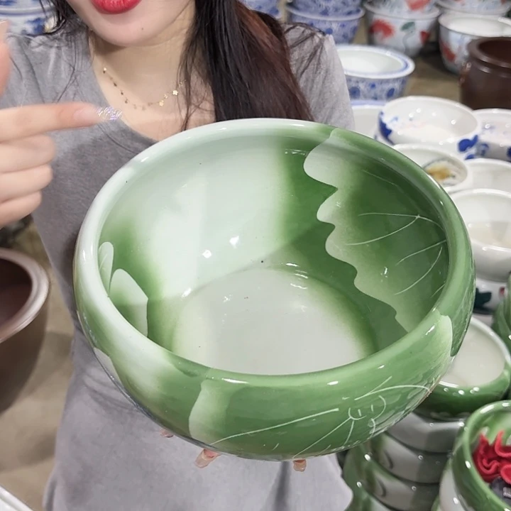 瓷片口径23厘米 高度13厘米