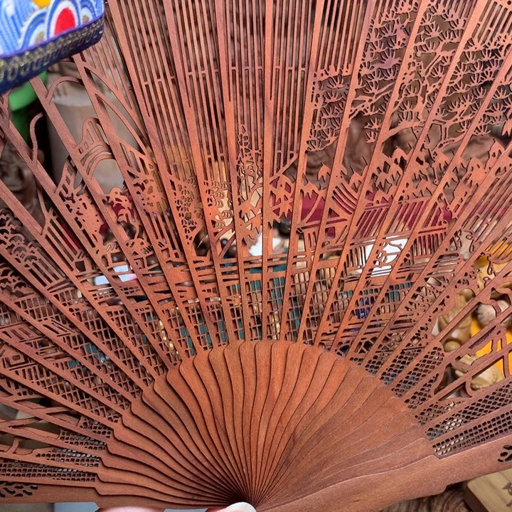 檀香木其他老山檀扇子清仓