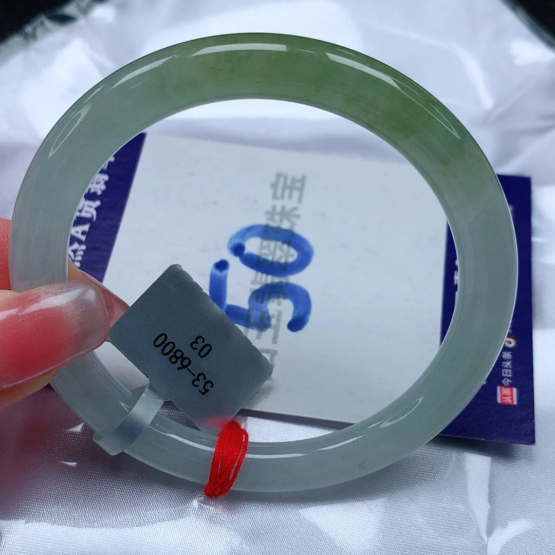 翡翠手镯未镶嵌缅甸天然a货翡翠