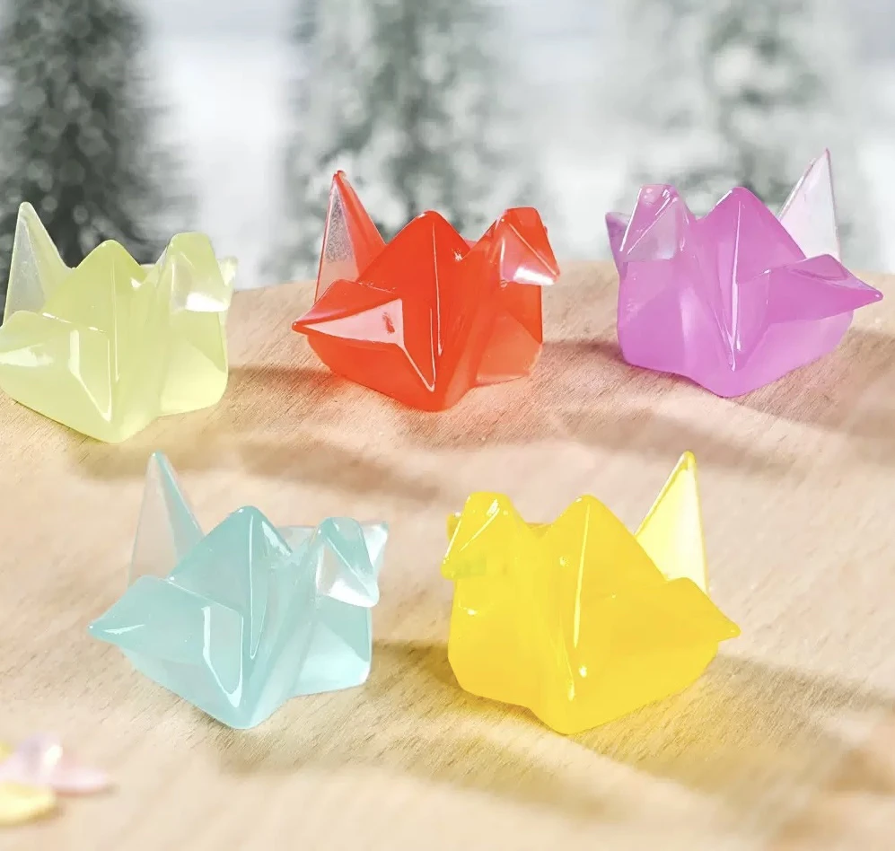 M5036千纸鹤夜光diy手工制作配件