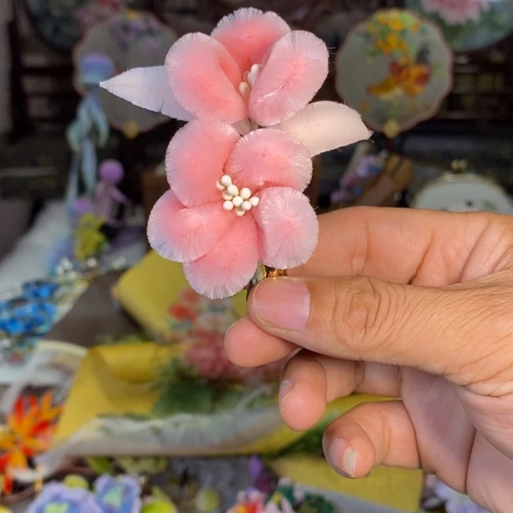 博***丝刺绣苏州手工制作