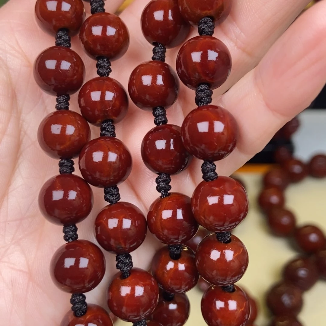 橄榄核吊坠風*光珠脖挂